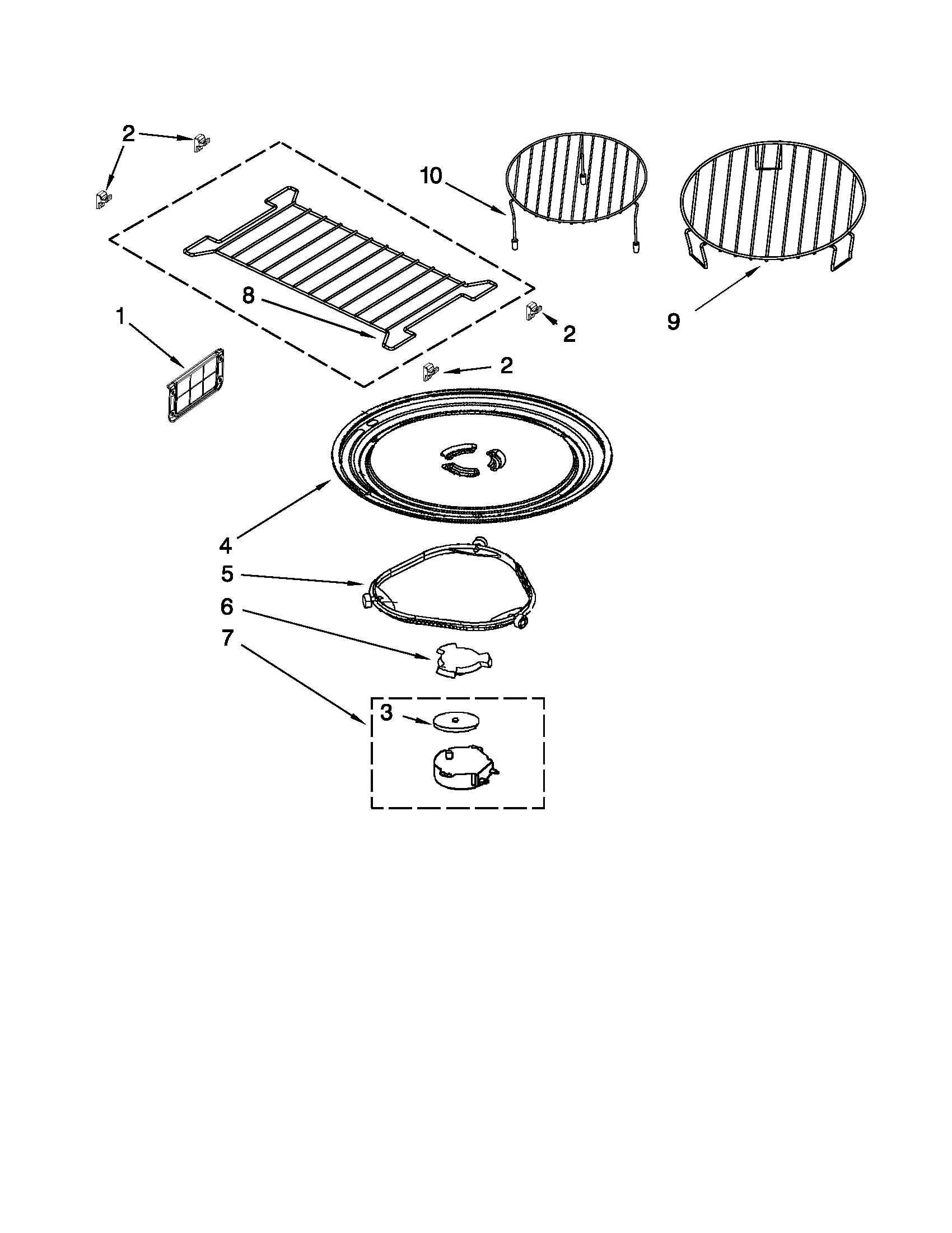 TURNTABLE PARTS