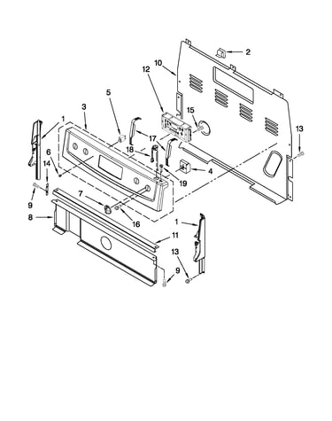 Control panel parts
