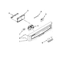 Control panel and latch parts
