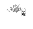 Maytag MDB7749SAB0 lower rack parts diagram