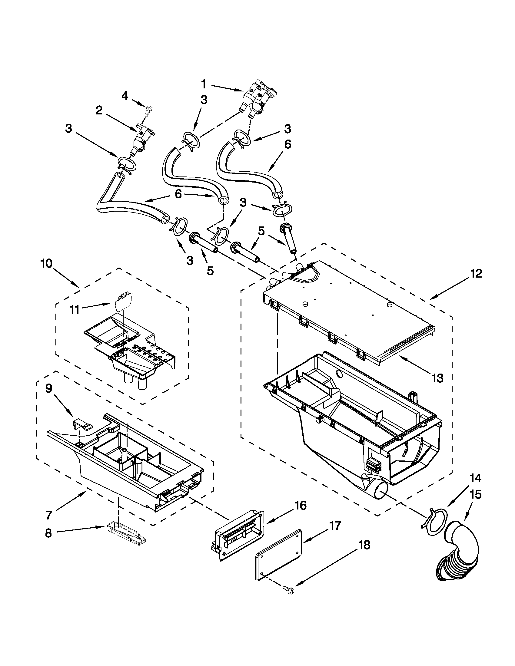 DISPENSER PARTS