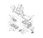 Maytag MLE20PDBYW0 dispenser parts diagram