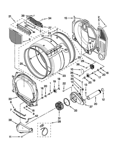 Bulkhead and blower parts