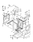 Washer cabinet parts