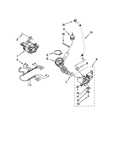 Pump and motor parts