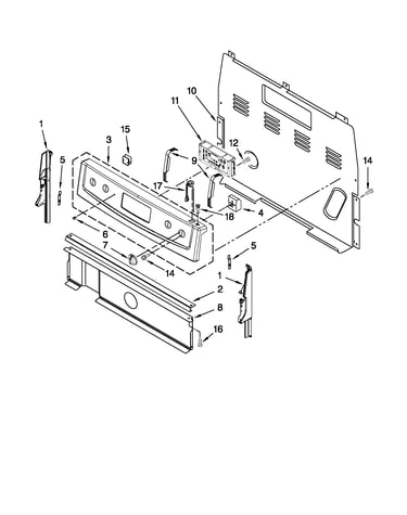 Control panel parts