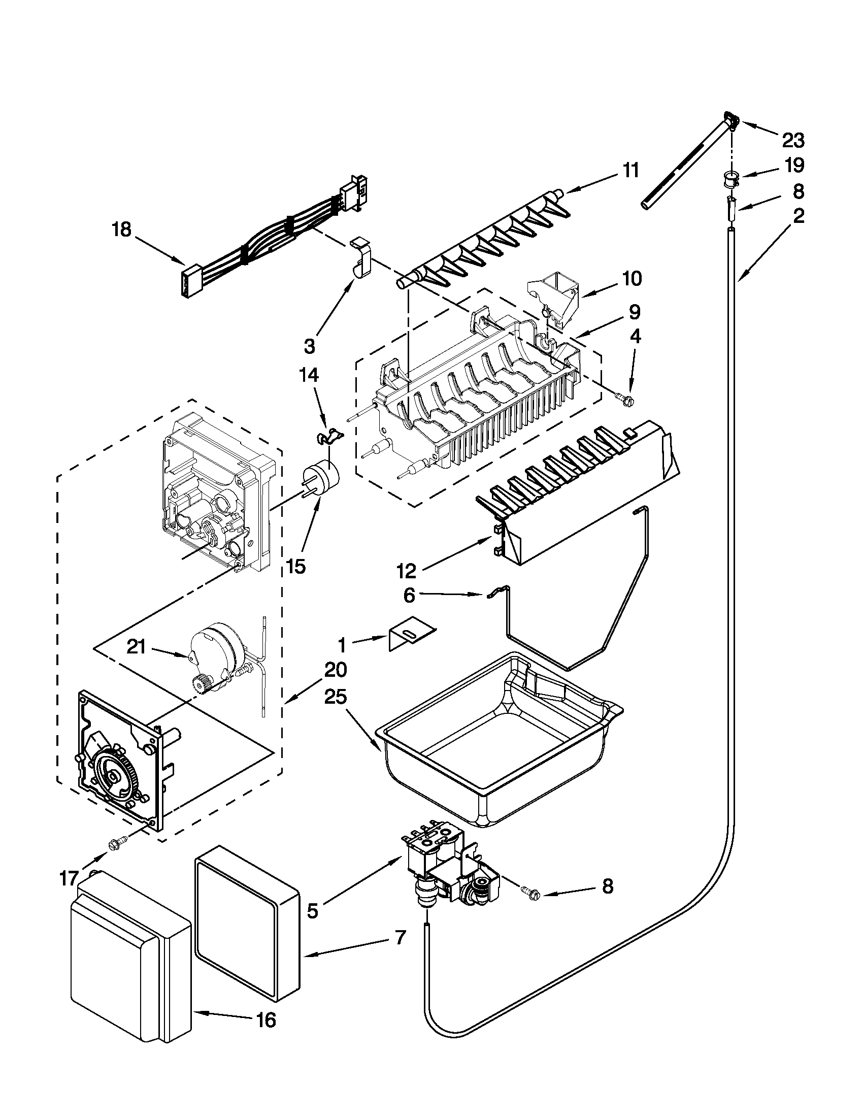 Icemaker parts