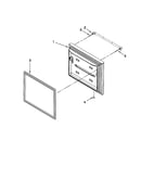 Freezer door parts