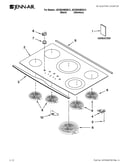 Cooktop parts