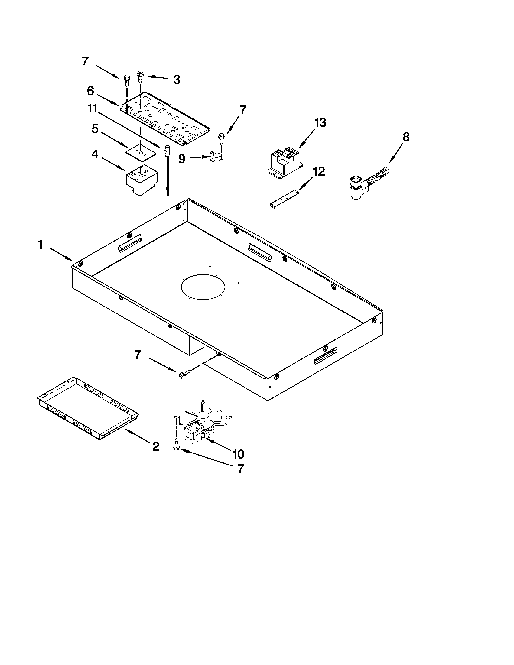 BURNER BOX PARTS