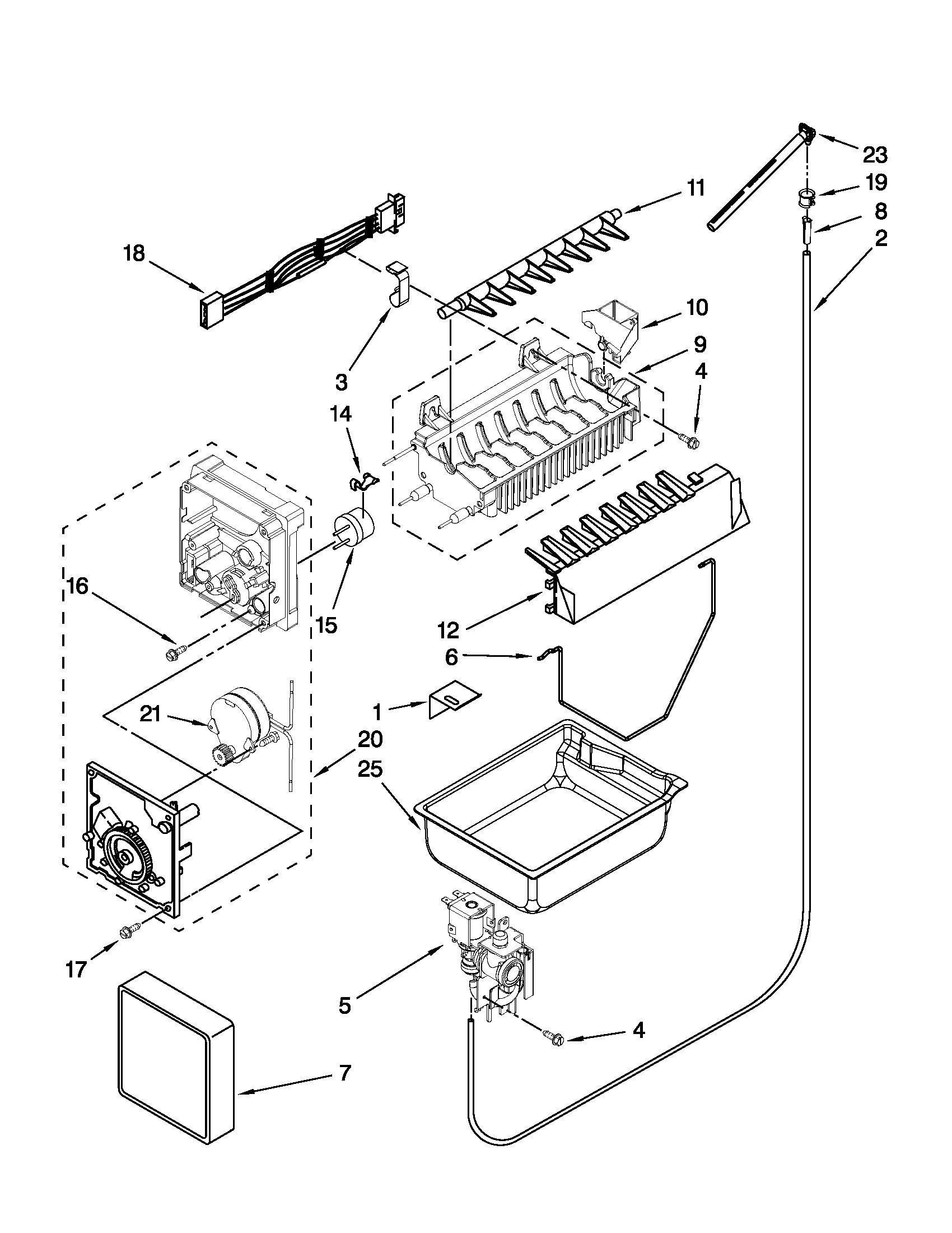 ICEMAKER PARTS