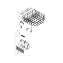 Whirlpool GU2275XTVY0 lower rack parts diagram