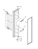 Freezer door parts