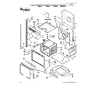 Whirlpool RMC305PVS01 oven parts diagram