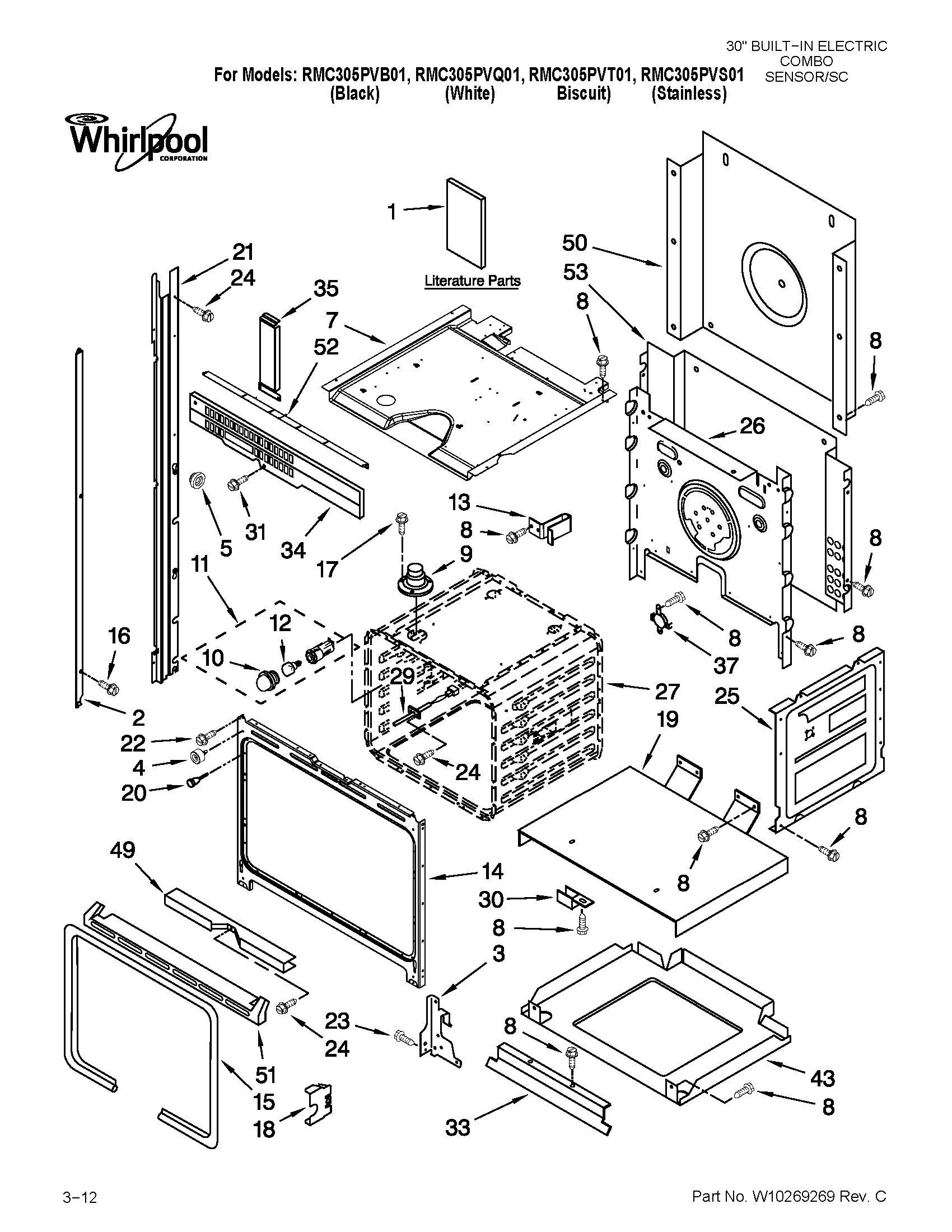 OVEN PARTS