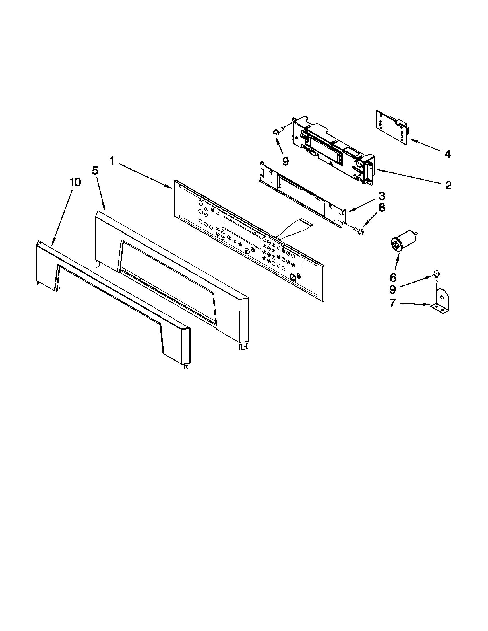 CONTROL PANEL PARTS