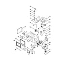 Whirlpool RMC305PVS01 cabinet and stirrer parts diagram