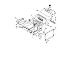 Whirlpool RMC305PVS01 top venting parts diagram