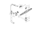 Whirlpool GU2275XTVQ3 upper wash and rinse parts diagram