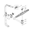 Upper wash and rinse parts