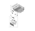 Whirlpool GU2275XTVQ3 lower rack parts diagram