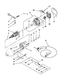 Motor and control parts