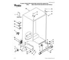 Whirlpool GSS30C7EYF00 cabinet parts diagram