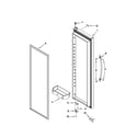 Whirlpool GSS30C7EYB00 refrigerator door parts diagram