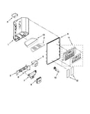 Dispenser front parts
