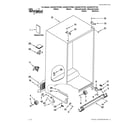Whirlpool GSS30C7EYY03 cabinet parts diagram
