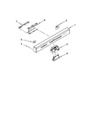 Control panel and latch parts