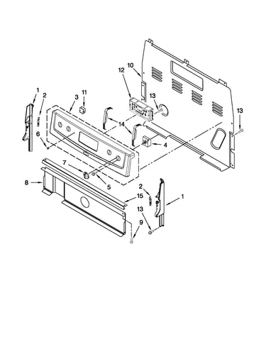 Control panel parts