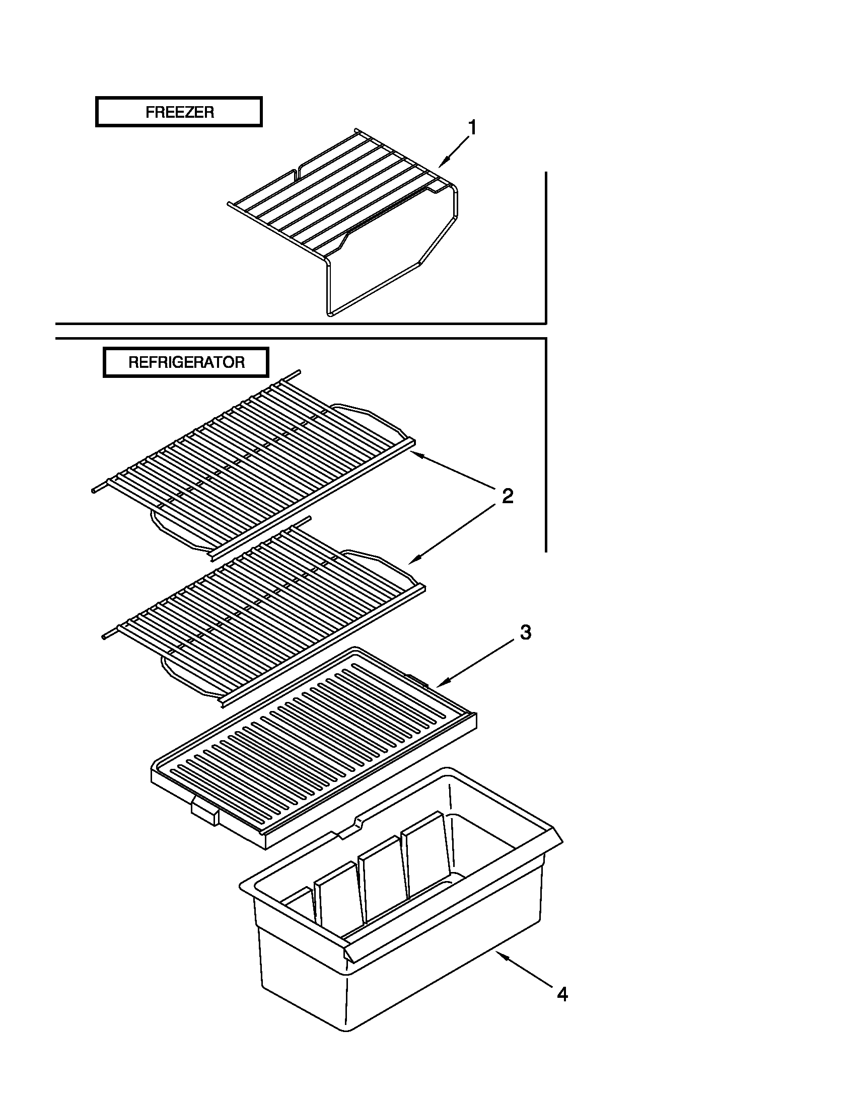 SHELF PARTS