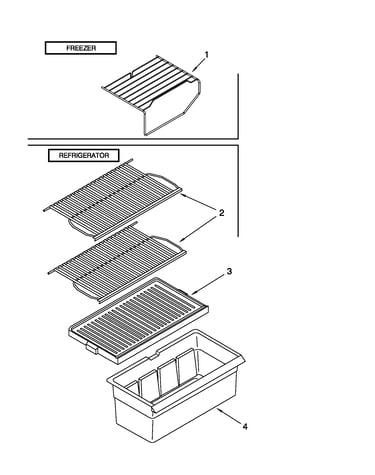Shelf parts