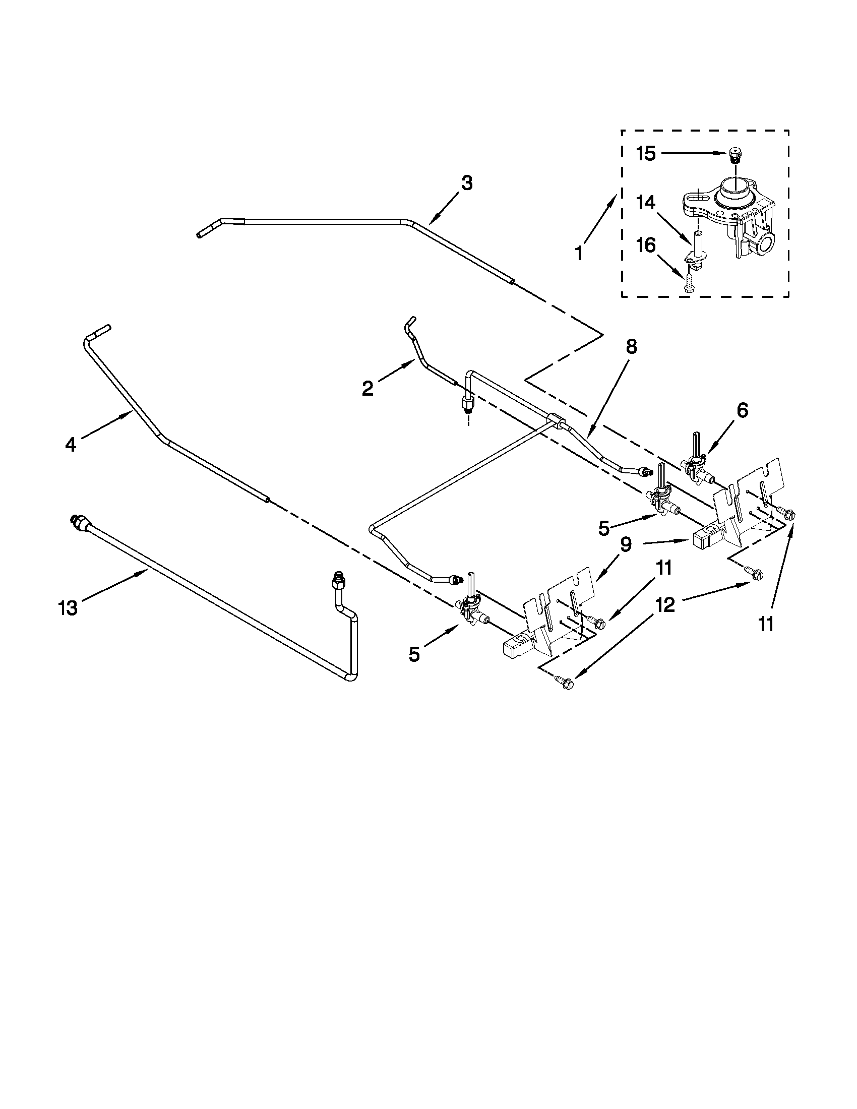 Cooktop burner parts