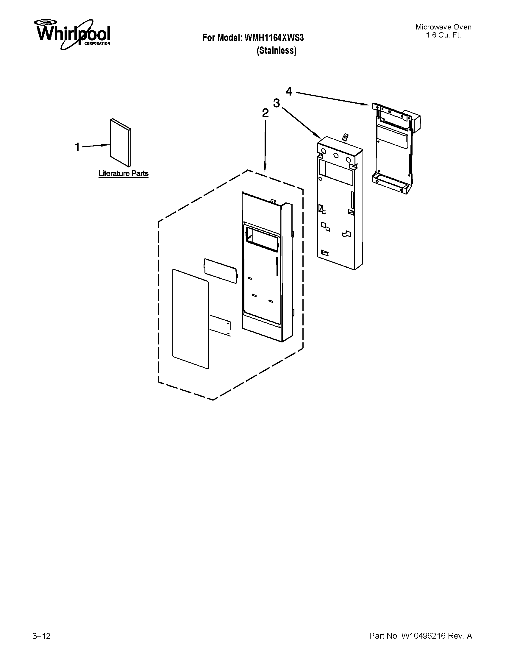 Control panel parts