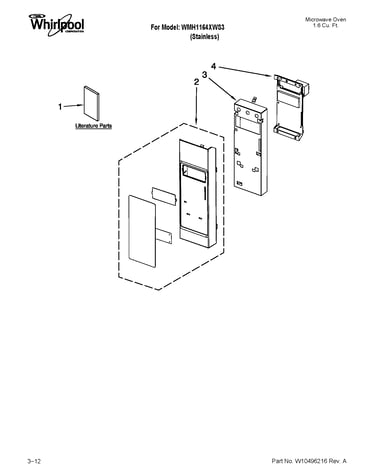 Control panel parts