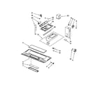Whirlpool WMH1164XWS3 interior and ventilation parts diagram