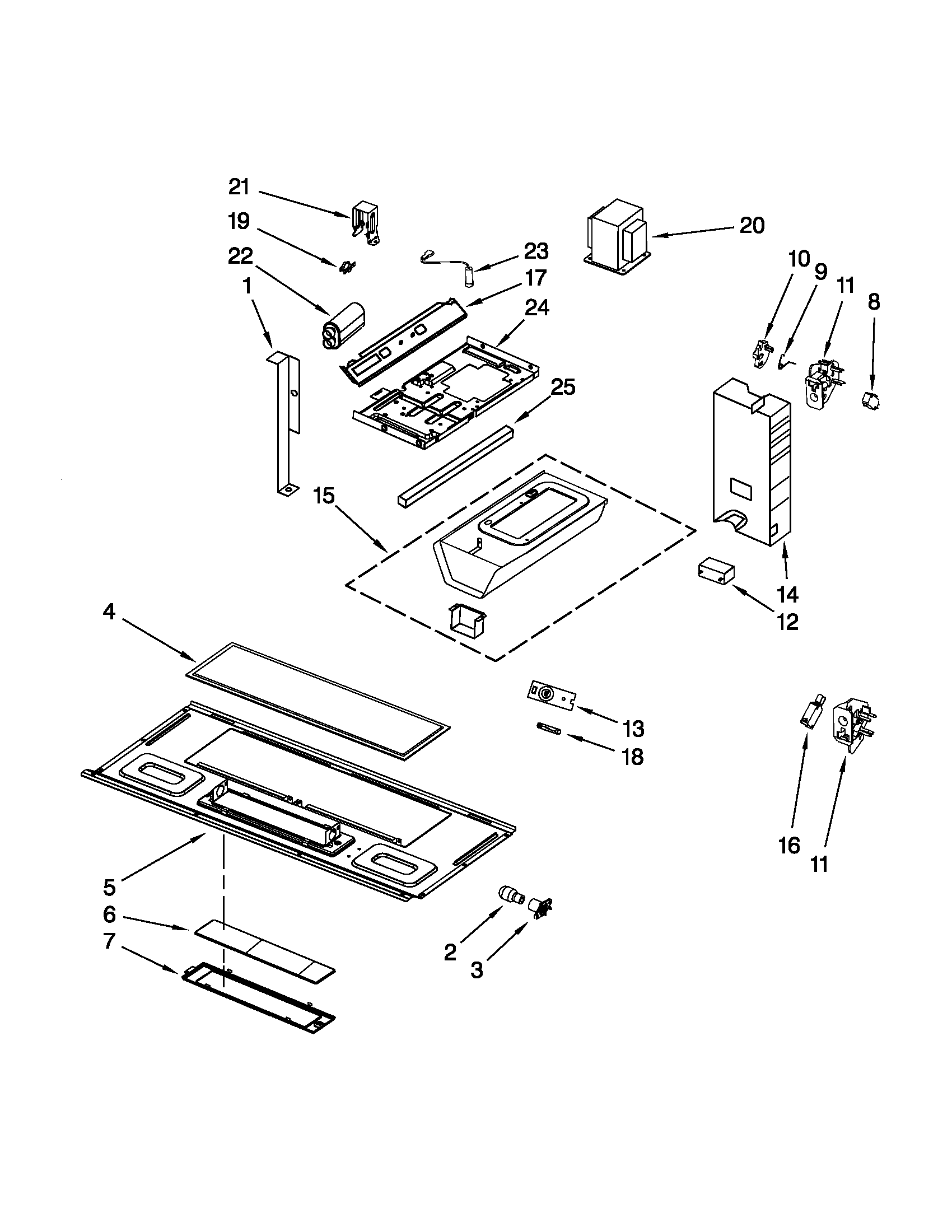 Interior and ventilation parts