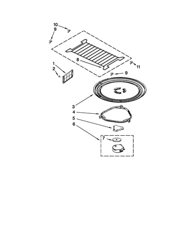 Turntable parts