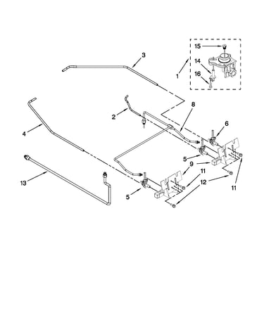 Cooktop burner parts