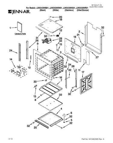 Oven parts