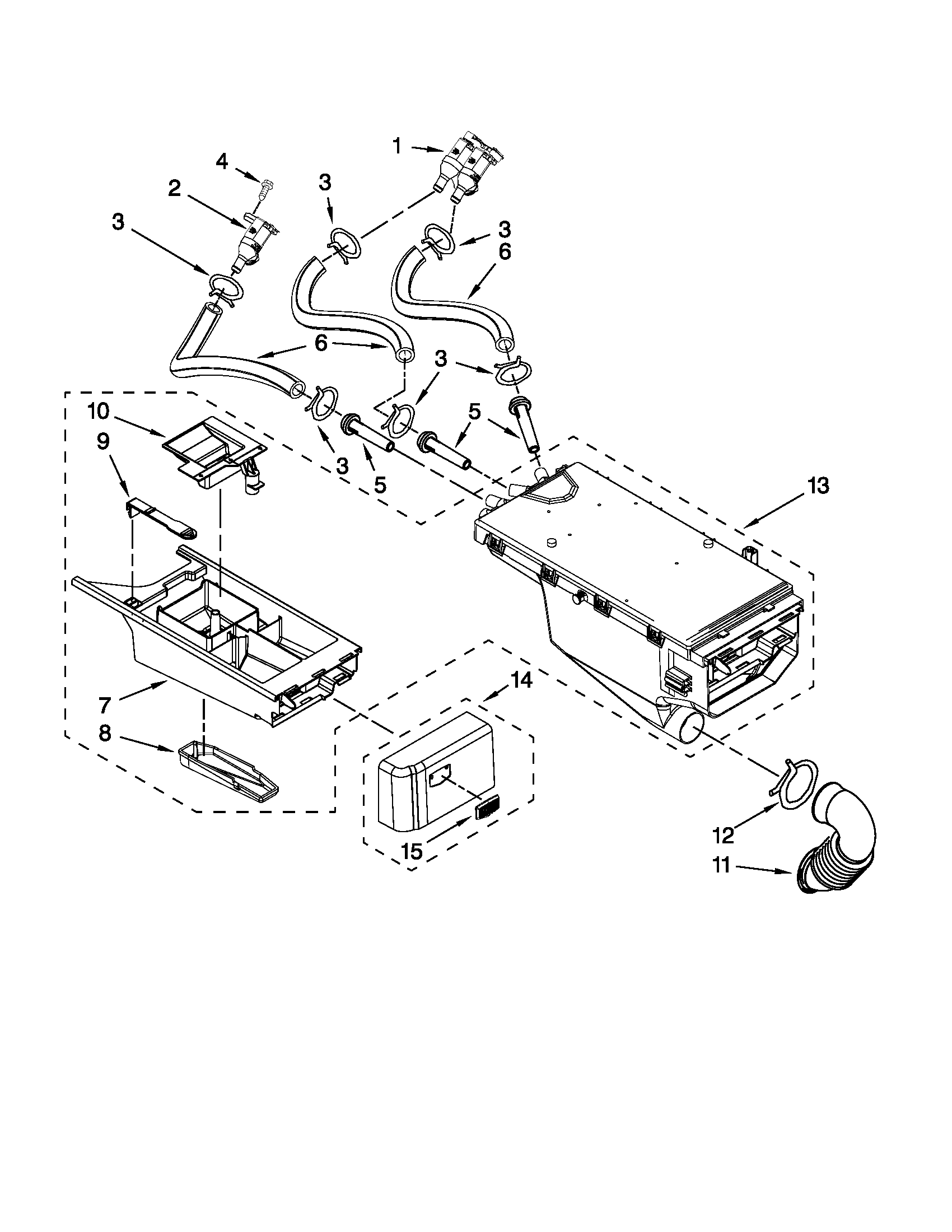 DISPENSER PARTS