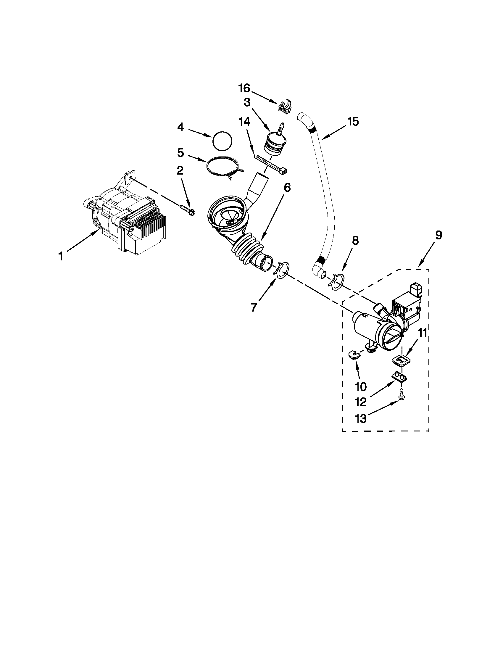 Pump and motor parts