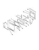 Oven door parts