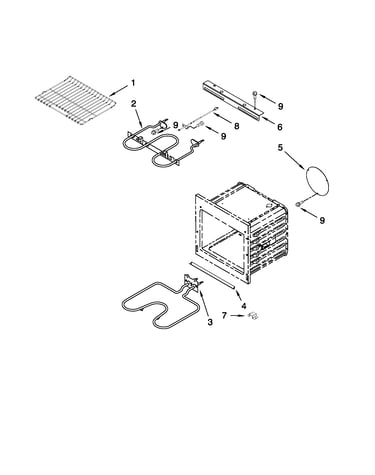 Internal oven parts