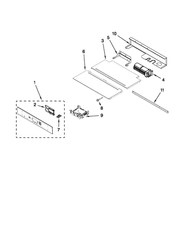 Control panel parts