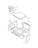 Top support and turntable parts
