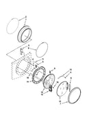 Door and latch parts