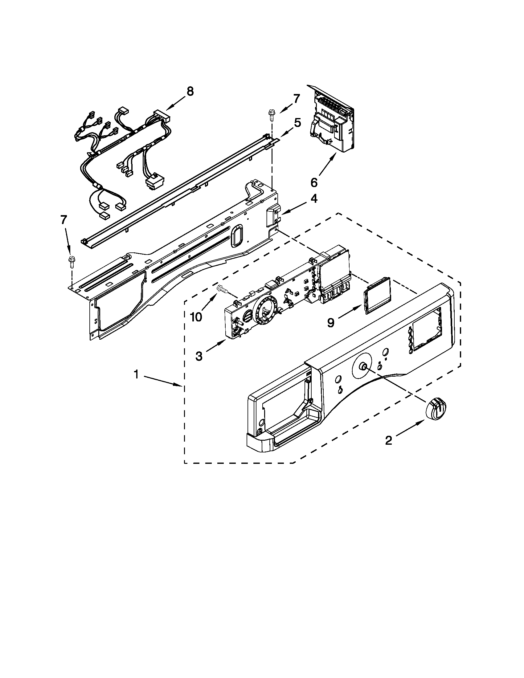 CONTROL PANEL PARTS